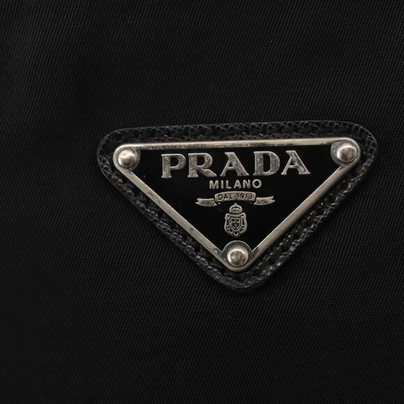 PRADA Shoulder Bag Nylon Black Auth ep11334 - Picture 10 of 16